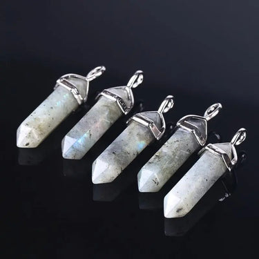 Labradorite Crystal Point Pendant-Your Soul Place